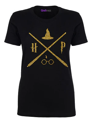 Polera Mujer Harry Potter Variedad Diseños Dorado Grafimax