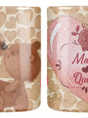 Tazón Dí­A De La Madre Mamá Te Quiero Osos Grafimax