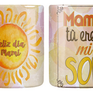 Tazón Dí­A De La Madre Tíº Eres Mi Sol Grafimax