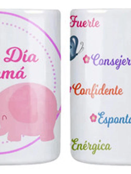 Tazón Dí­A De La Madre Virtudes De Mamá Grafimax 1