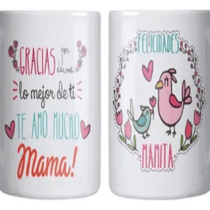 Tazón Dí­A De La Madre Por Darme Lo Mejor De Ti Grafimax