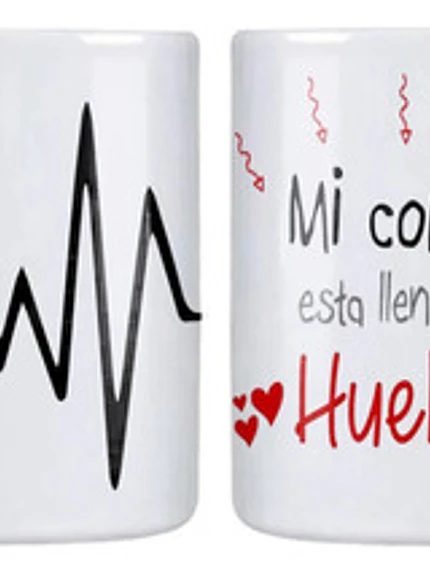 Tazón Mi Corazón Está Lleno De Tus Huellitas Pets Grafimax 1