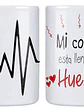 Tazón Mi Corazón Está Lleno De Tus Huellitas Pets Grafimax - Miniatura 1