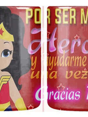 Tazón Dí­A De La Madre Por Ser Mi Gran Heroí­Na Grafimax
