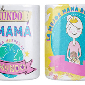 Tazón Dí­A De La Madre Para Mí­ Eres El Mundo Grafimax