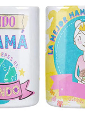 Tazón Dí­A De La Madre Para Mí­ Eres El Mundo Grafimax