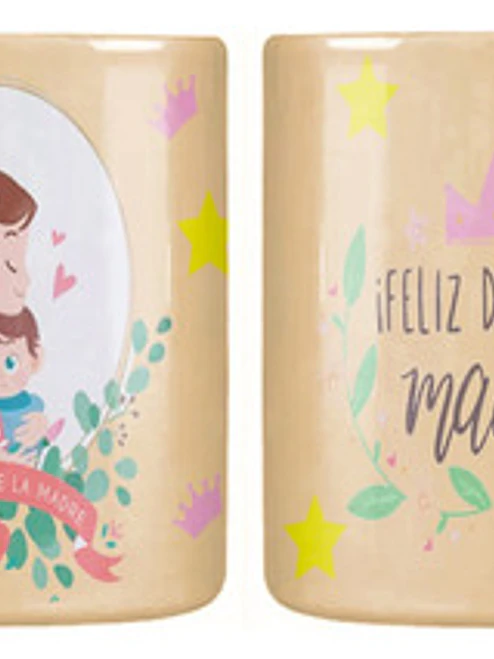 Tazón Dí­A De La Madre Madre E Hijo Grafimax 1