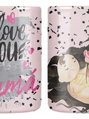 Tazón Dí­A De La Madre I Love You Mamá Grafimax