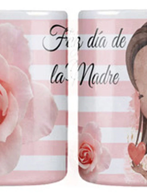 Tazón Dí­A De La Madre Rosas Grafimax 1