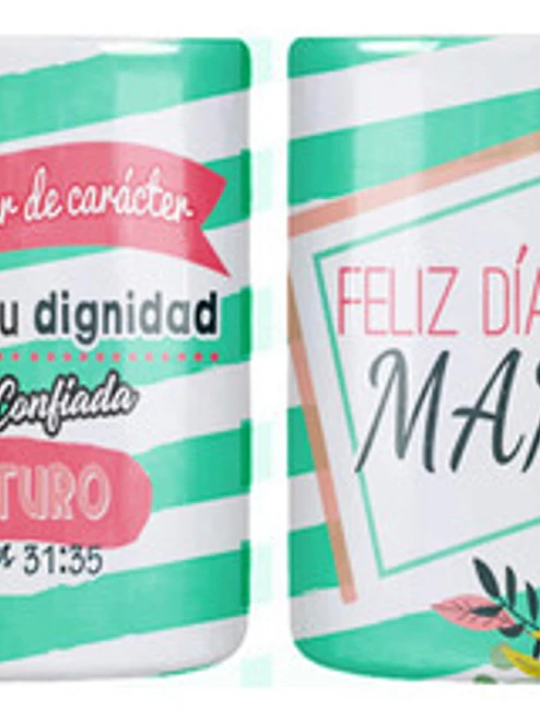 Tazón Dí­A De La Madre Proverbios 31:35 Grafimax 1