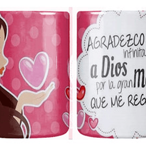Tazón Dí­A De La Madre Agradezco Por La Gran Madre Grafimax