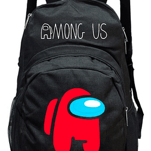 Mochila Among Us Red Videojuegos 20L Grafimax