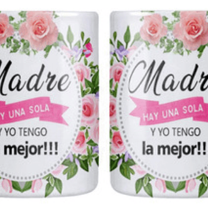 Tazón Dí­A De La Madre Madre Hay Una Sola Grafimaxx
