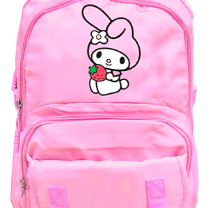 Mochila Kawaii Rosada My Seguridad Escolar Mujer Grafimax
