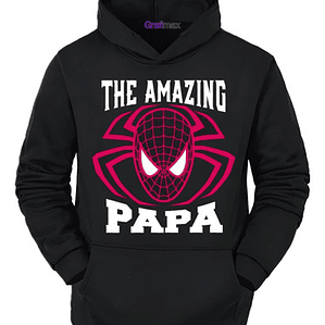 Polerón The Amazing Superheroe Papá Padre Grafimax