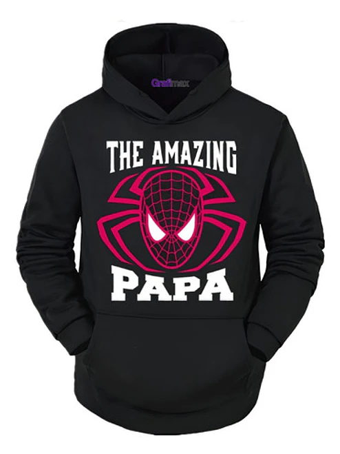 Polerón The Amazing Superheroe Papá Padre -Grafimax 1