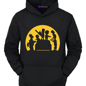 Poleron Los Simpsons Zombies Oversize Grafimax