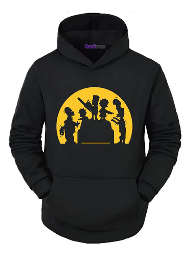 Poleron Los Simpsons Zombies Oversize Grafimax 1