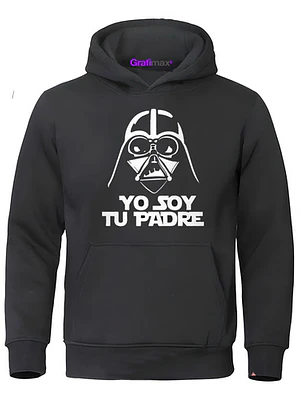 Poleron Soy Tu Padre Star Wars Vader Padre Papá Grafimax