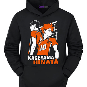 Polerón Haikyuu! Kageyama Hinata Anime - Grafimax