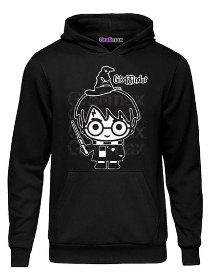 Polerón Harry Potter Griffindor Chibi Kawaii Grafimax 1