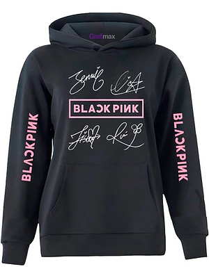 Polerón Blackpink Grupo Pop Koreano K-Pop Capucha Míºsica Grafimax