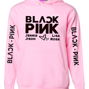 Polerón Black Pink Names Koreano Grafimax K-Pop Letras Música