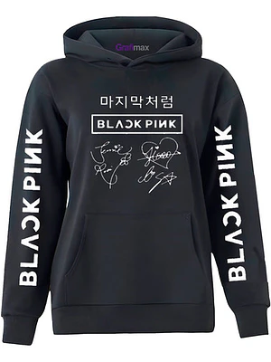 Polerón Blackpink Firmas Idol Koreano K-Pop Música Grafimax