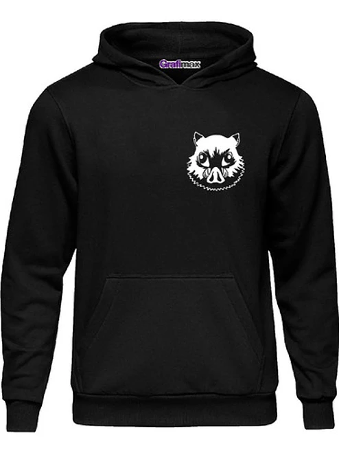 Polerón Inosuke Doble Estampado Kimetsu Yaiba Anime Grafimax 2