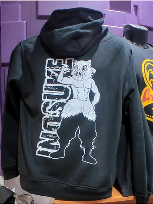 Polerón Inosuke Doble Estampado Kimetsu Yaiba Anime Grafimax 4