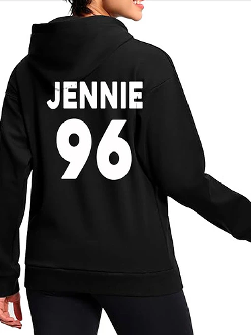 Polerón Black Pink Firmas Atras Dice Jennie 96 Kpop Música Grafimax 2