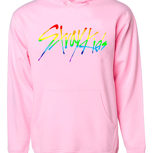 Poleron Rosa Stray Kids K - Pop Música Grafimax