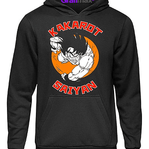 Polerón Kakaroto Saiyan Dragon Ball Hombre Anime Grafimax
