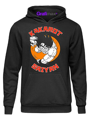 Polerón Kakaroto Saiyan Dragon Ball Hombre Anime Grafimax