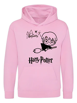 Poleron Rosa Harry Potter Chibi Kawaii Mujer Grafimax