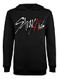 Poleron Stray Kids Felix Música Oversize K-Pop Grafimax - Miniatura 3