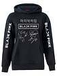 Polerón Black Pink Lisa 97 K Pop Estampado Espalda Grafimax - Miniatura 1