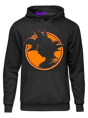 Polerón Dragon Ball Silueta Goku Anime Grafimax