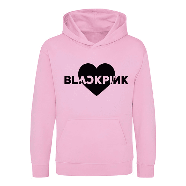 Polerón Black Pink Firmas Koreano Rosa K-pop Grafimax 17