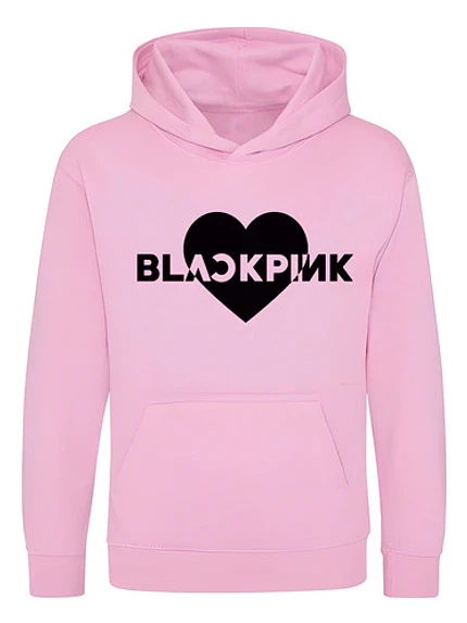 Polerón Black Pink Firmas Koreano Rosa K-Pop Míºsica Grafimax 4