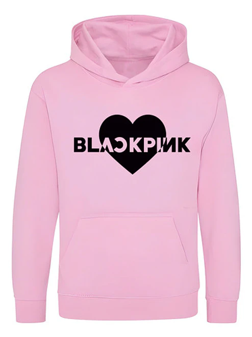 Polerón Black Pink Firmas Koreano Rosa K-Pop Míºsica Grafimax 4