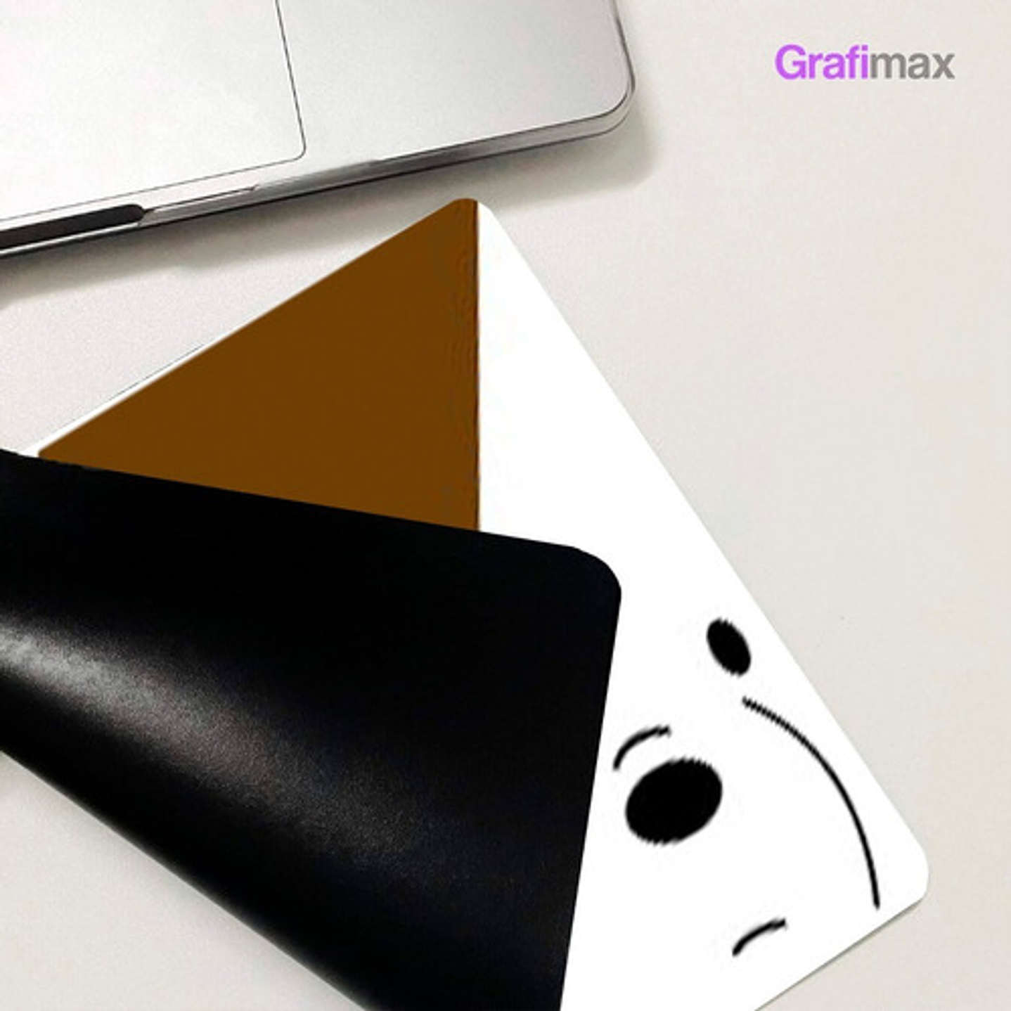 Mousepad Liso 20x17 Cm Pardo Polar Panda Wbb Grafimax 2