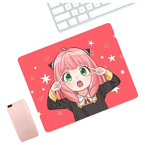 Mousepad Liso 20X17Cm Spy X Family Anya Rosa Anime Grafimax