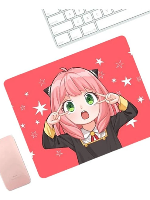 Mousepad Liso 20X17Cm Spy X Family Anya Rosa Anime Grafimax 1