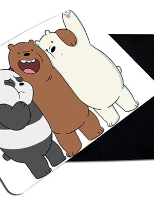 Mousepad Liso 20X17 Cm Escandolosos We Bare Bears Grafimax