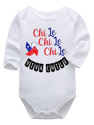 Body Bebé Pilucho Chi Chi Chi Le Le Le Viva Chile Grafimax