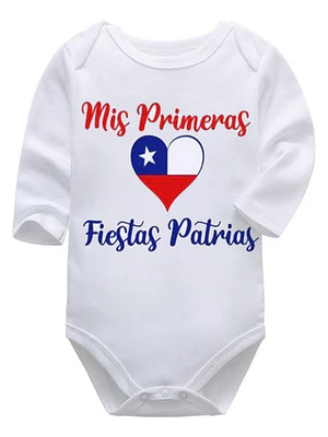 Body Bebé Pilucho Mis Primeras Fiestas Patrias Grafimax