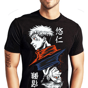 Polera Jujutsu Kaisen Anime Diseños Personajes Grafimax