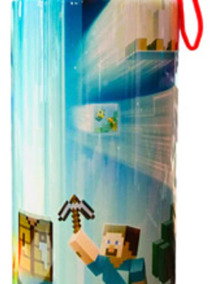 Botella Agua Minecraft Steve Alex Videojuegos Grafimax