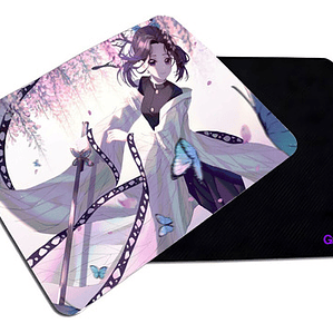 Mousepad Liso 20X17 Cm Shinobu Kocho Kimetsu No Yaiba Anime